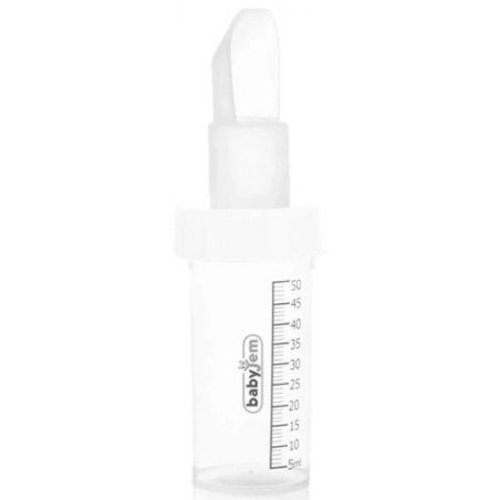 Лъжичка с контейнер за кърма BabyJem - 50 ml