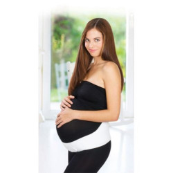 Придържащ колан за бременни BabyJem - White, размер XL