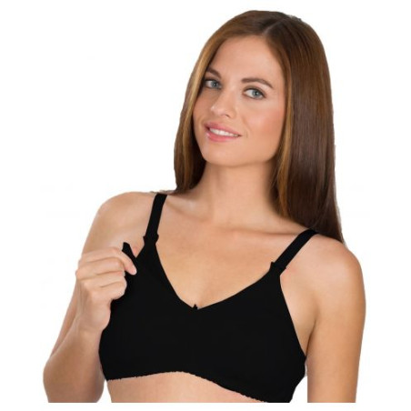 Сутиен за кърмачки BabyJem - Feeding Bra, размер 85, черен