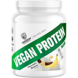 Vegan Protein Deluxe, шоколад с банан, 750 g, Swedish Supplements