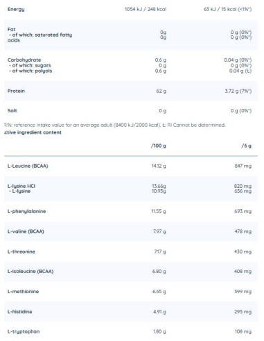 EAA Flow | Essential Amino Acids