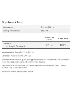 Vitamin E-Oil Liquid | d-alpha Tocopherol 2