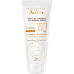 Avène Sun Минерално мляко за лице и тяло, SPF50+, 100 ml