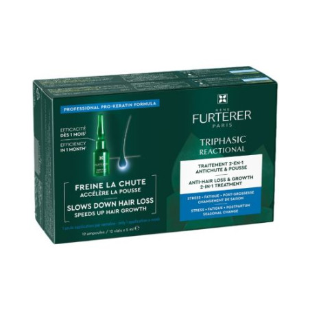 René Furterer Triphasic Серум против реакционен косопад Reactional, 12 x 5 ml