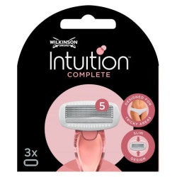 Wilkinson Sword Intuition Резервни ножчета за бръснене Complete, 3 броя