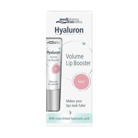 Hyaluron обемен филър за по-пълни и плътни устни с хиалурон и цвят ROSE 7 мл Medipharma
