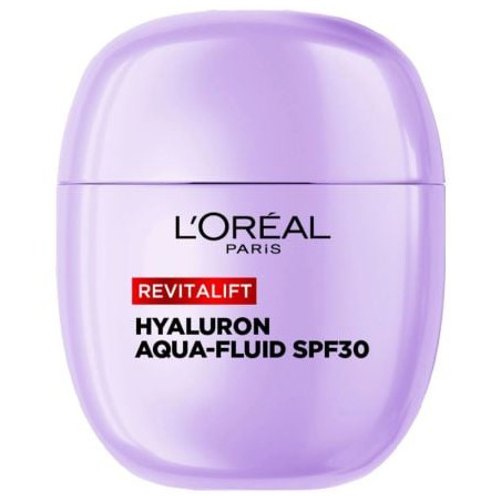 L'OREAL REV HYALURON DAIL Y AQUA SPF 30 Флуид за лице, 40мл.