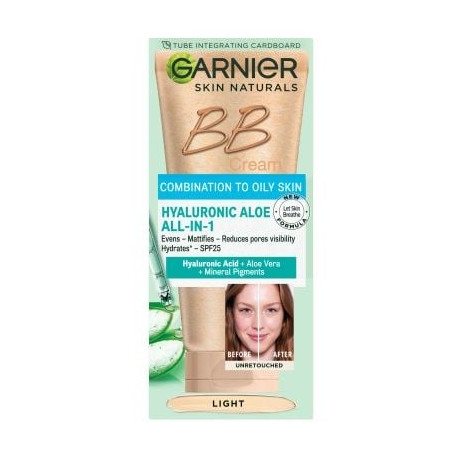 GARNIER SKINNAT BB OIL FREE крем LIGHT 50мл