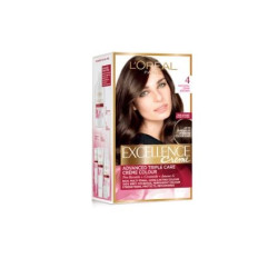 L'OREAL PARIS EXCELLENCE CREME Боя за коса 4 NATURAL DARK BROWN