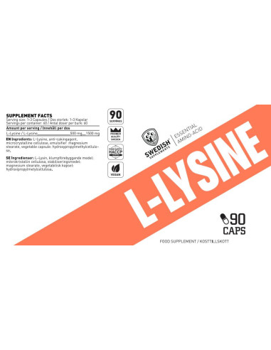 L-Lysine 500 mg