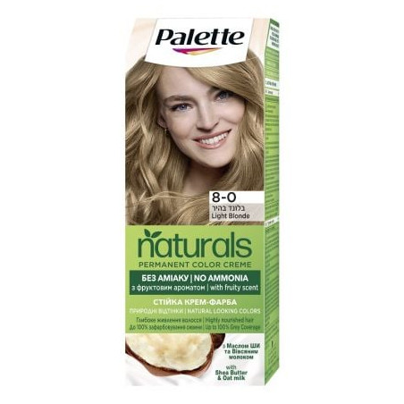 PALETTE NATURALS Боя за коса 8-0 Light Blonde