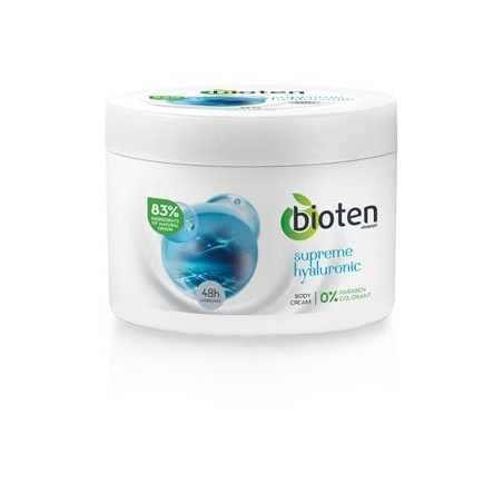 BIOTEN SUPREME HYALURONIC Крем за тяло DRY AND SENSITIVE SKIN, 250 мл.