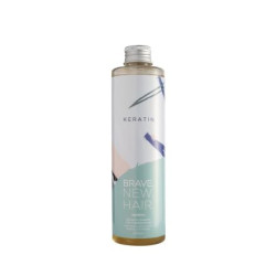 BRAVE.NEW.HAIR KERATIN Безсулфатен шампоан за моментално изгладена и еластична коса, 250мл.