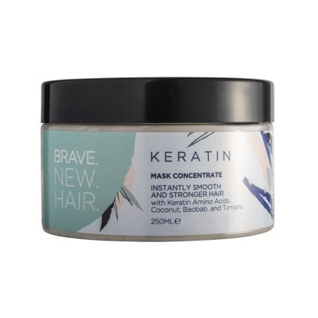 BRAVE.NEW.HAIR. KERATIN Активно подхранваща маска за моментално изгладена и еластична коса. 250мл.