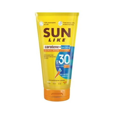SUN LIKE ECO Слънцезащитен лосион SPF30, 125 мл