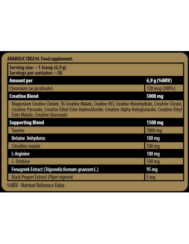 Black Line / Anabolic Crea 10