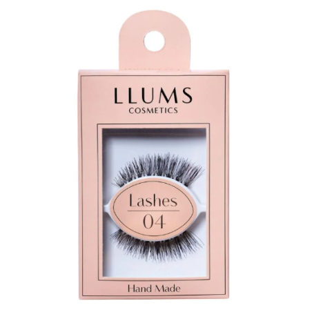 LLUMS Мигли от естествен косъм, модел 04