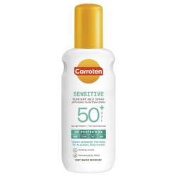 CARROTEN SENSICARE Слънцезащитно мляко-спрей за чувствителна кожа SPF50, 200 мл