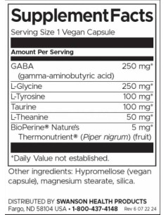 GABAplex with L-Tyrosine -amp, L-Theanine 2