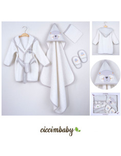 Бебешки комплект за баня Cicim Baby, 4 части, Лъв, 4701 2