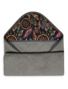 Хавлия за баня Baby Matex Maxi Print с качулка 100х100 см, 0343 2