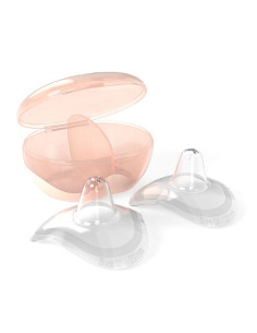 Силиконови протектори за зърна NIP First Moments 2 броя, с кутийка за съхранение 2