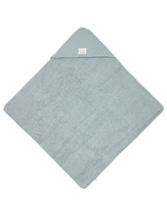 Бебешка хавлия с качулка Lassig, муселинена, 80х80 см. 2