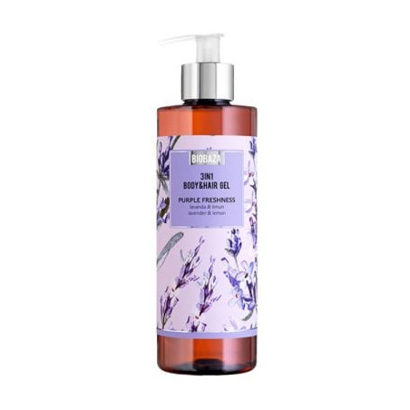 BIOBAZA Purple Freshness Душ гел, 400 мл