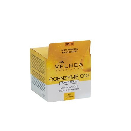 VELNEA Q10 Дневен крем против бръчки SPF15, 50 мл
