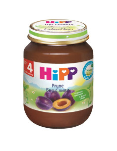 БИО ПЮРЕ СЪС СЛИВИ 125г