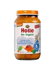 Бебешко пюре Holle - Ризото със зеленчуци, 220 g