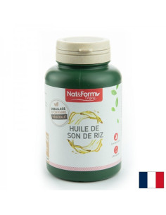 Висок холестерол Масло от оризови трици 200 капсули