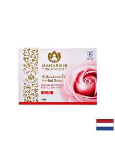 Аюрведичен успокояващ сапун с розово масло и билки За всички типове кожа 100 g