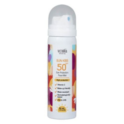 VICTORIA BEAUTY SUN KISS Слънцезащитен спрей за лице SPF50, 50 мл