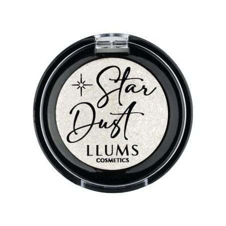 LLUMS STARDUST Единични сенки за очи, WHITE 01