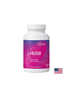 Пробиотик HU58- Bacillus subtilis – клинично проучен За чревната бариера, храносмилането и имунитета 10 милиарда CFU, 60 капс