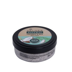 VELNEA NATURAL Скраб за тяло кокос и ориз, 200 мл