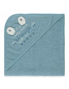 Бебешка хавлия с качулка Bebetto Havlu grubu, Син, 80х80 см., H484