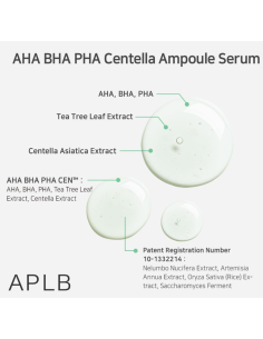 APLB AHA BHA PHA Centella Ampoule Serum 2