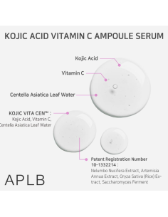 APLB Kojic Acid Vitamin C Ampoule Serum 2