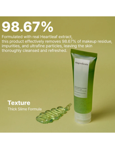 Ongredients Deep Foaming Cleanser