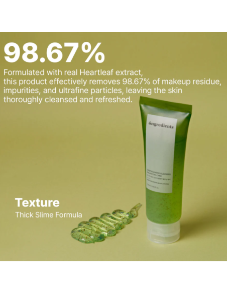 Ongredients Deep Foaming Cleanser