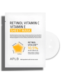 APLB Retinol Vitamin C Vitamin E Sheet Mask