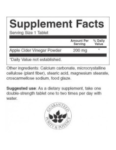 Apple Cider Vinegar 200 mg 2