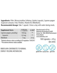 Cayenne Pepper 50 mg 2