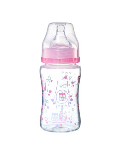 Шише антиколик Babyono Широко гърло 403, 240 мл 2