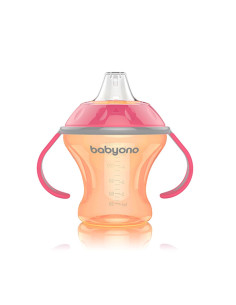 Неразливаща чаша с мек накрайник Babyono Natural 1456, 180 мл. 2