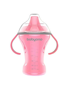 Неразливаща се чаша BabyОno Natural с твърд накрайник 260 мл., 1457 2