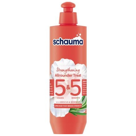 SCHAUMA Маска за дълга коса с хибискус и розмарин, 400 мл