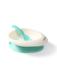 Купа с вендуза и лъжица BabyOno Be Active 2